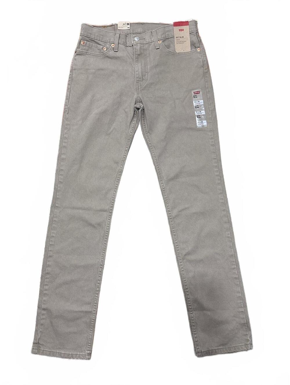 Levi's 511 Slim Fit Stretch Jeans in Beige, Size 31x32